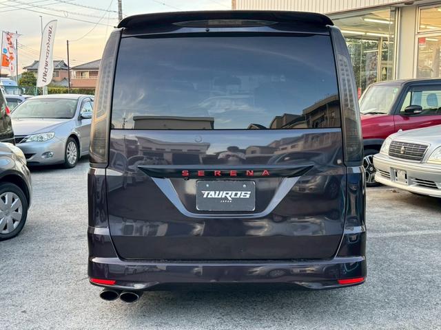 セレナ ハイウェイスター　Ｖセレクション　社外エアロ／バックカメラ／フルセグＴＶ／フリップダウンモニター／純正アルミホイール／ＬＥＤヘッドライト／ＥＴＣ／社外マフラー／社外車高調／タワーバー／シーケンシャルウインカー／レーダー／社外グリル（11枚目）