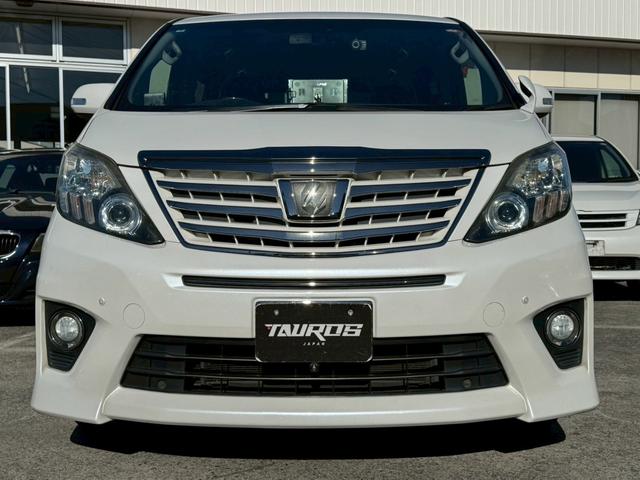 アルファード ２４０Ｓ　タイプゴールドＩＩ　ユーザー買取車／両側電動スライドドア／ハーフレザーシート／社外ナビ／ＴＶ／フリップダウンモニター／バックカメラ／スマートキー／プッシュスタート／スペアキー／ＥＴＣ（3枚目）