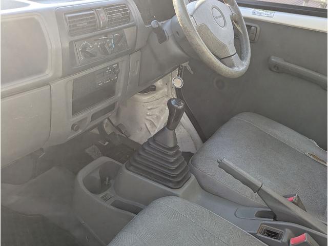 クリッパートラック 軽トラ マニュアル 軽トラック AC MT エアコン 運転席エアバッグ(8枚目)