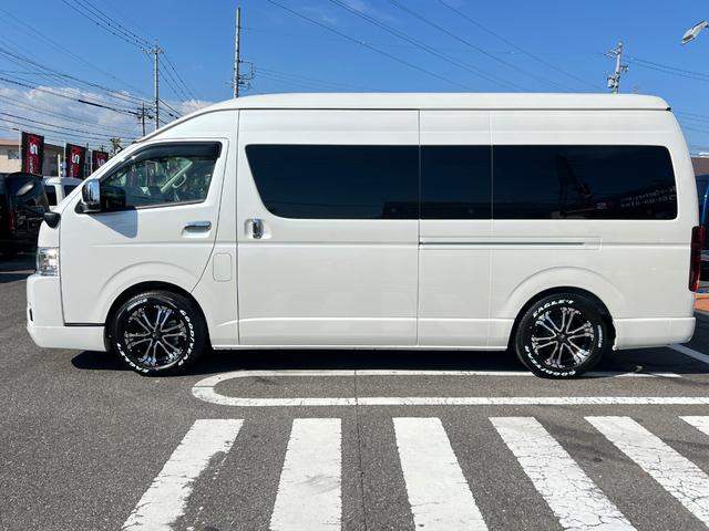 ハイエースコミューター スーパーロングGL 未登録新車/ディーゼルターボ/10人乗り3ナンバー構構造更済/11インチディスプレイオーディオ/ETC/前後カメラドラレコ/シートカバー/ローダウン/16AW/フロントスポイラー/LEDテール/TSS(7枚目)