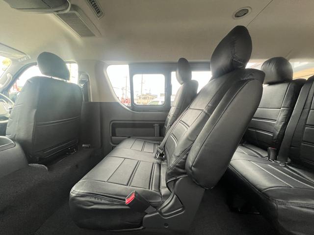 ハイエースワゴン ＧＬ　未登録新車／ＢＩＧ－Ｘ１１インチナビ／１２．８インチフリップダウンモニター／ナビ連動ドラレコ／ＥＴＣ／ローダウン／Ｆスポイラー／シーケンシャルＬＥＤテール／シートカバー／パワースライド／ＬＥＤヘッド（33枚目）