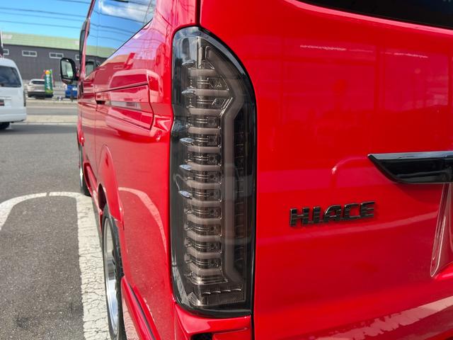 ハイエースワゴン GL ファインテックツアラー/4キャプテンシート10人乗/両側スライドドア左パワースライド/フルエアロ/ボンネット/リアスポ/オーバーF/18AW/LEDテール/ナビ&サブモニター&Wフリップダウンモニター(75枚目)