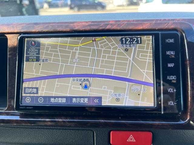 ハイエースバン スーパーＧＬ　５０ＴＨ　アニバーサリーリミテッド　２８００ディーゼルターボ／販売期間限定車／ワイドボディー＆ミドルルーフ／ローダウン＆１７ＡＷ／社外センターコンソール／両側パワースライドドア／フルセグナビ／ビルトインＥＴＣ／バックカメラ／専用内装色（51枚目）