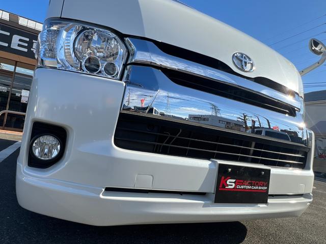 ハイエースワゴン ＧＬ　ファインテックツアラー４ＷＤ／両側電動スライドドア／４キャプテンシート１０人乗／寒冷地仕様／１１インチナビ／フリップダウンモニター／ＥＴＣ／防音＆防振キット／減衰力調整ショック／１８ＡＷ／ＬＥＤテール（63枚目）