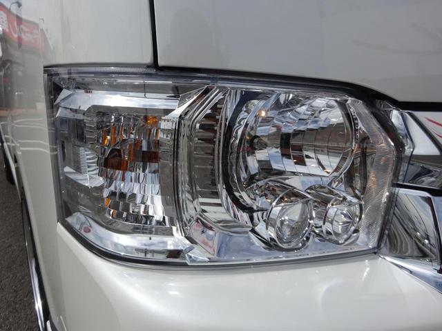 ハイエースワゴン ＧＬ　新車未登録／ＰＶＭ／アルパインＢＩＧ－Ｘ／１２インチ後席モニター／プラクラ／フルセグ／デジタルミラー／全周囲カメラ／ＴＳＳ／シートカバー／ＬＥＤヘッド＆フォグ／１８インチホイール／ローダウン／カスタム（33枚目）