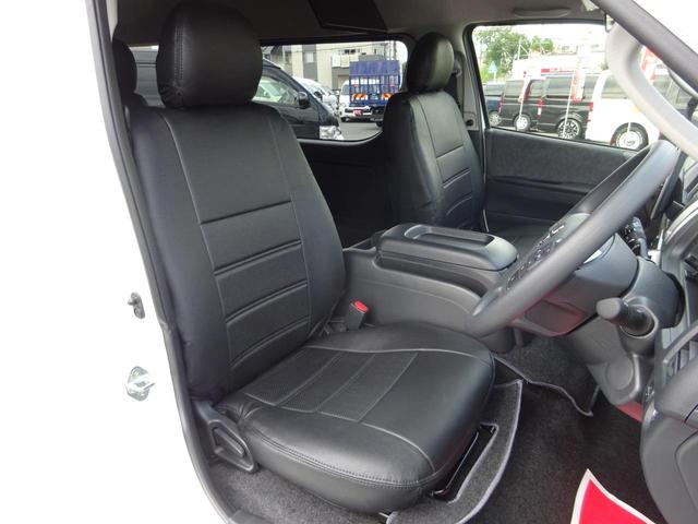 ハイエースワゴン ＧＬ　新車未登録／ＰＶＭ／アルパインＢＩＧ－Ｘ／１２インチ後席モニター／プラクラ／フルセグ／デジタルミラー／全周囲カメラ／ＴＳＳ／シートカバー／ＬＥＤヘッド＆フォグ／１８インチホイール／ローダウン／カスタム（42枚目）