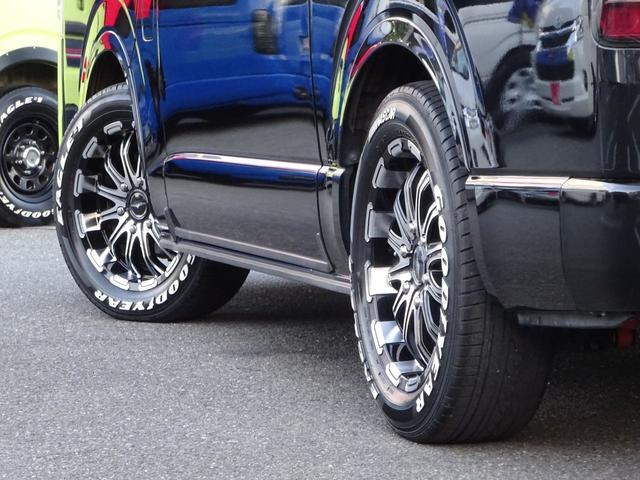 ハイエースワゴン ＧＬ　ユーザー買取車／内装架装／ベッドキット／キャンピングカー仕様／フルセグナビ／後席モニター／フリップダウンモニター／フローリング仕様／パノラミックビュ／全方位カメラ／フルフラット／ユーアイビークル足回り（31枚目）