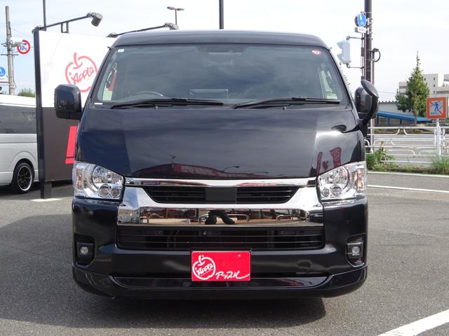 ハイエースワゴン GL ファインテックツアラー/バットフェイスボンネット/ローダウン/強化スタビライザー/ALPINE BICX/ALPINEフリップダウン12.8型/パノラミックビューモニター/KBレーシング18インチAW(11枚目)
