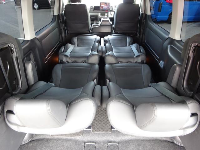 ハイエースワゴン GL ファインテックツアラー/バットフェイスボンネット/ローダウン/強化スタビライザー/ALPINE BICX/ALPINEフリップダウン12.8型/パノラミックビューモニター/KBレーシング18インチAW(56枚目)