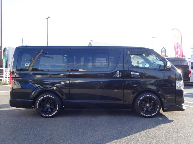 ハイエースバン スーパーGL ダークプライムII Essexフロントデュフィーザー/フルフラット/ルームキャリア/フルセグナビ/バックカメラ/ETC/LEDヘッドライト/ETC/スマートキー/プッシュスタート/社外AW16インチ/トーヨータイヤ(14枚目)