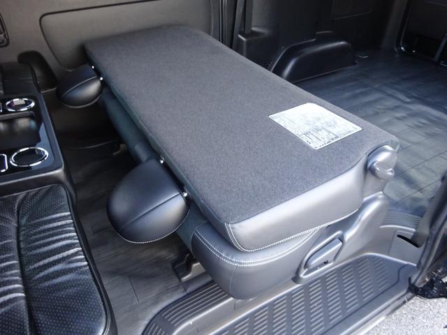 ハイエースバン スーパーGL ダークプライムII Essexフロントデュフィーザー/フルフラット/ルームキャリア/フルセグナビ/バックカメラ/ETC/LEDヘッドライト/ETC/スマートキー/プッシュスタート/社外AW16インチ/トーヨータイヤ(36枚目)