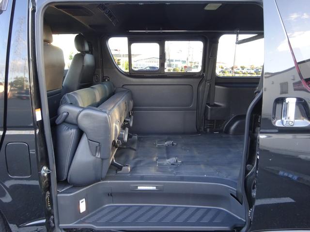 ハイエースバン スーパーGL ダークプライムII Essexフロントデュフィーザー/フルフラット/ルームキャリア/フルセグナビ/バックカメラ/ETC/LEDヘッドライト/ETC/スマートキー/プッシュスタート/社外AW16インチ/トーヨータイヤ(48枚目)