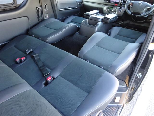 ハイエースバン スーパーGL ダークプライムII Essexフロントデュフィーザー/フルフラット/ルームキャリア/フルセグナビ/バックカメラ/ETC/LEDヘッドライト/ETC/スマートキー/プッシュスタート/社外AW16インチ/トーヨータイヤ(50枚目)