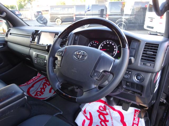 ハイエースバン スーパーGL ダークプライムII Essexフロントデュフィーザー/フルフラット/ルームキャリア/フルセグナビ/バックカメラ/ETC/LEDヘッドライト/ETC/スマートキー/プッシュスタート/社外AW16インチ/トーヨータイヤ(56枚目)