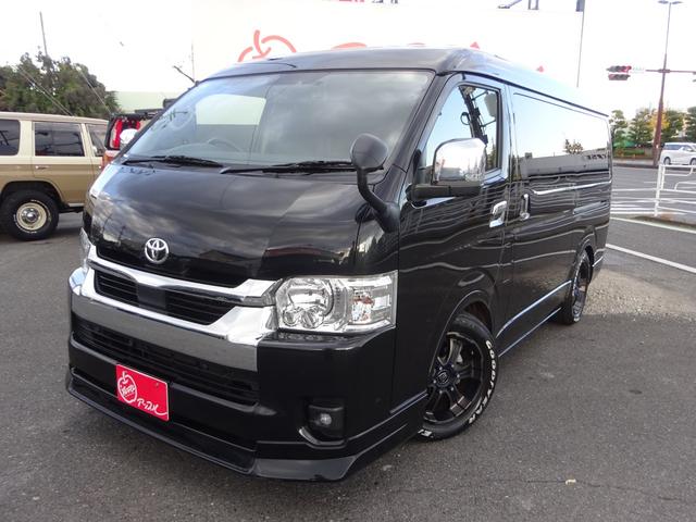 ハイエースワゴン GL FLEX内装架装Ver1/ワンオーナー車/フルフラットベッド/床フローリング加工/脱着式テーブル/パノラミックビューモニター/全方位カメラ/フルセグナビ/ETC/デジタルインナーミラー/17インチAW(4枚目)