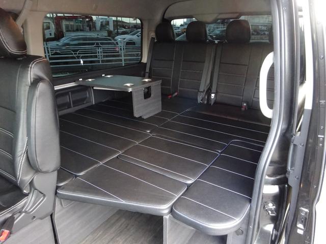 ハイエースワゴン GL FLEX内装架装Ver1/ワンオーナー車/フルフラットベッド/床フローリング加工/脱着式テーブル/パノラミックビューモニター/全方位カメラ/フルセグナビ/ETC/デジタルインナーミラー/17インチAW(56枚目)