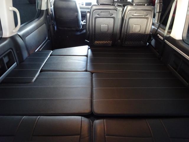 ハイエースワゴン GL FLEX内装架装Ver1/ワンオーナー車/フルフラットベッド/床フローリング加工/脱着式テーブル/パノラミックビューモニター/全方位カメラ/フルセグナビ/ETC/デジタルインナーミラー/17インチAW(60枚目)