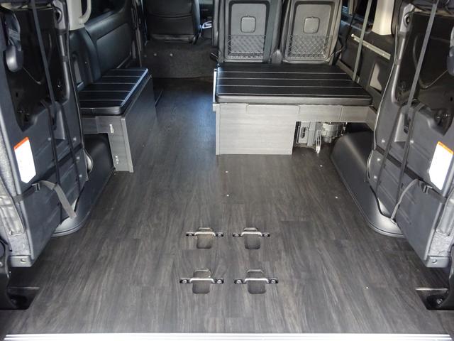 ハイエースワゴン GL FLEX内装架装Ver1/ワンオーナー車/フルフラットベッド/床フローリング加工/脱着式テーブル/パノラミックビューモニター/全方位カメラ/フルセグナビ/ETC/デジタルインナーミラー/17インチAW(71枚目)