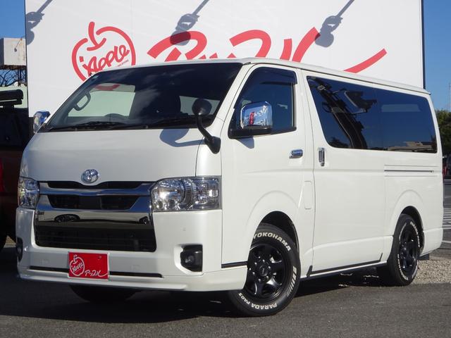 ハイエースバン スーパーGL ダークプライムII ワンオーナー車/4WD車/後席モニター/フローティングナビ/バックカメラ/ETC/ベッドキット4分割式/両側パワースライドドア/クルーズコントロール/クインテリジェントリアランスソナー/100V電源/(4枚目)