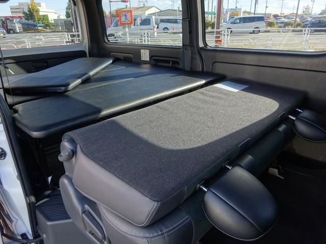 ハイエースバン スーパーGL ダークプライムII ワンオーナー車/4WD車/後席モニター/フローティングナビ/バックカメラ/ETC/ベッドキット4分割式/両側パワースライドドア/クルーズコントロール/クインテリジェントリアランスソナー/100V電源/(22枚目)