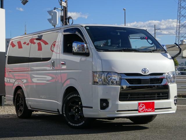 ハイエースバン スーパーGL ダークプライムII ワンオーナー車/4WD車/後席モニター/フローティングナビ/バックカメラ/ETC/ベッドキット4分割式/両側パワースライドドア/クルーズコントロール/クインテリジェントリアランスソナー/100V電源/(26枚目)