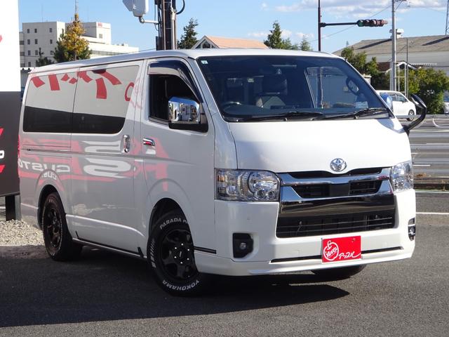 ハイエースバン スーパーGL ダークプライムII ワンオーナー車/4WD車/後席モニター/フローティングナビ/バックカメラ/ETC/ベッドキット4分割式/両側パワースライドドア/クルーズコントロール/クインテリジェントリアランスソナー/100V電源/(27枚目)