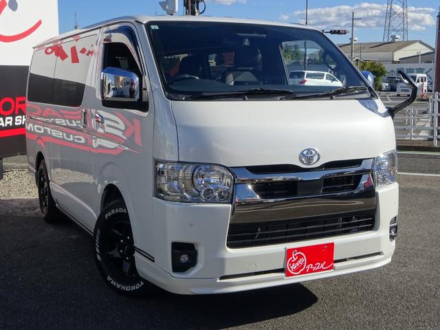 ハイエースバン スーパーGL ダークプライムII ワンオーナー車/4WD車/後席モニター/フローティングナビ/バックカメラ/ETC/ベッドキット4分割式/両側パワースライドドア/クルーズコントロール/クインテリジェントリアランスソナー/100V電源/(28枚目)