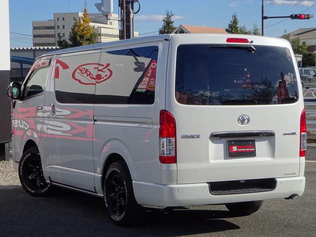 ハイエースバン スーパーGL ダークプライムII ワンオーナー車/4WD車/後席モニター/フローティングナビ/バックカメラ/ETC/ベッドキット4分割式/両側パワースライドドア/クルーズコントロール/クインテリジェントリアランスソナー/100V電源/(40枚目)