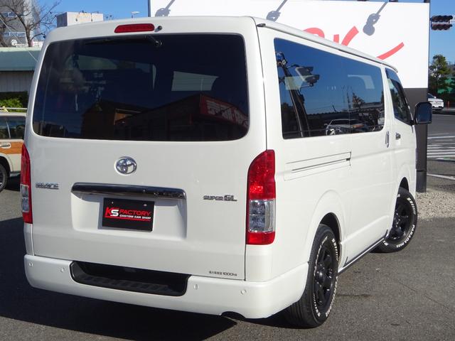 ハイエースバン スーパーGL ダークプライムII ワンオーナー車/4WD車/後席モニター/フローティングナビ/バックカメラ/ETC/ベッドキット4分割式/両側パワースライドドア/クルーズコントロール/クインテリジェントリアランスソナー/100V電源/(42枚目)