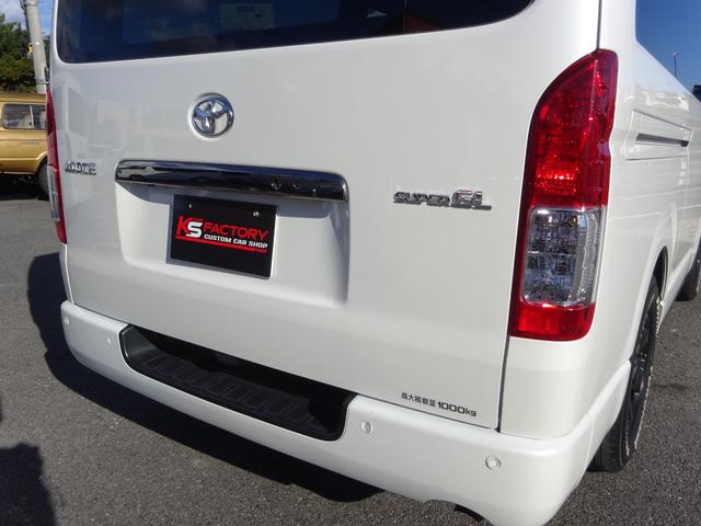 ハイエースバン スーパーGL ダークプライムII ワンオーナー車/4WD車/後席モニター/フローティングナビ/バックカメラ/ETC/ベッドキット4分割式/両側パワースライドドア/クルーズコントロール/クインテリジェントリアランスソナー/100V電源/(48枚目)