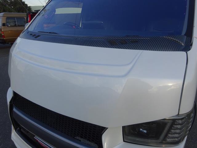 ハイエースワゴン GL ユーザー買取車/ジョーカーデザインフルエアロ/ALPINE BICX/ヴァレンティーヘッドライト/ヴァレンティーLEDテールランプ/ルーフスポイラー/社外ホイール17インチ/フルカスタム(14枚目)