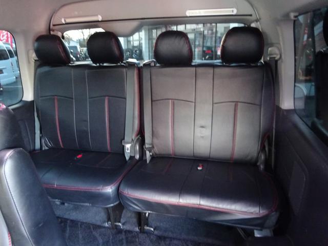 ハイエースワゴン GL ユーザー買取車/ジョーカーデザインフルエアロ/ALPINE BICX/ヴァレンティーヘッドライト/ヴァレンティーLEDテールランプ/ルーフスポイラー/社外ホイール17インチ/フルカスタム(71枚目)