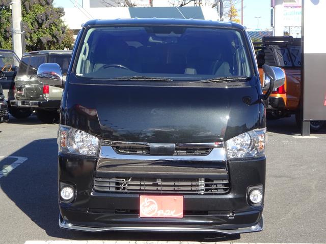 ハイエースバン スーパーGL ダークプライム ワンオーナー車/415コブラフルエアロ/バッドフェイスボンネット/415コブラバッドテール/415コブラバッドラッカー17インチナスカー/スライドレール付後部座席/ベッドキット/両側パワースライドドア(22枚目)