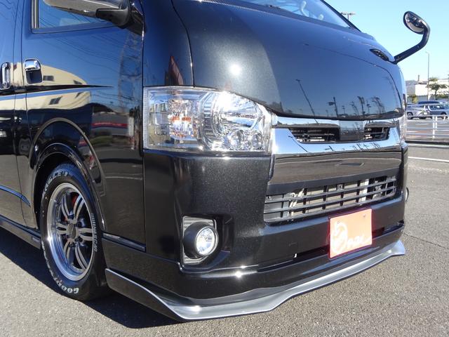 ハイエースバン スーパーGL ダークプライム ワンオーナー車/415コブラフルエアロ/バッドフェイスボンネット/415コブラバッドテール/415コブラバッドラッカー17インチナスカー/スライドレール付後部座席/ベッドキット/両側パワースライドドア(23枚目)