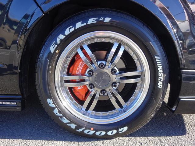 ハイエースバン スーパーGL ダークプライム ワンオーナー車/415コブラフルエアロ/バッドフェイスボンネット/415コブラバッドテール/415コブラバッドラッカー17インチナスカー/スライドレール付後部座席/ベッドキット/両側パワースライドドア(34枚目)