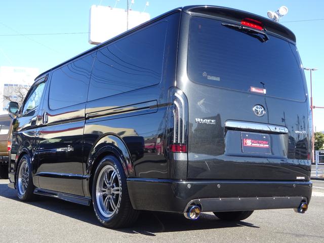 ハイエースバン スーパーGL ダークプライム ワンオーナー車/415コブラフルエアロ/バッドフェイスボンネット/415コブラバッドテール/415コブラバッドラッカー17インチナスカー/スライドレール付後部座席/ベッドキット/両側パワースライドドア(37枚目)