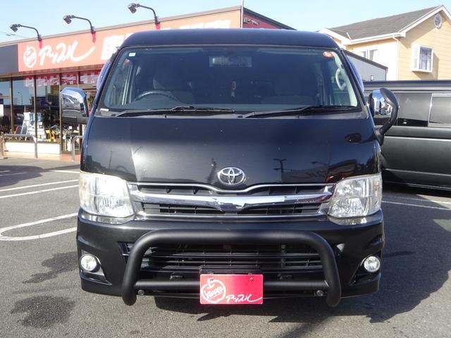 ハイエースワゴン GL 買取直販/ユーザー買取車/10人乗り/フルセグナビ/バックカメラ/Bluetooth対応/ETC/LEDテール/リクライニング加工/フロントバンパーガード/デイトナ16インチSW/AC100V電源//(12枚目)