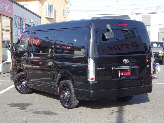 ハイエースワゴン GL 買取直販/ユーザー買取車/10人乗り/フルセグナビ/バックカメラ/Bluetooth対応/ETC/LEDテール/リクライニング加工/フロントバンパーガード/デイトナ16インチSW/AC100V電源//(16枚目)