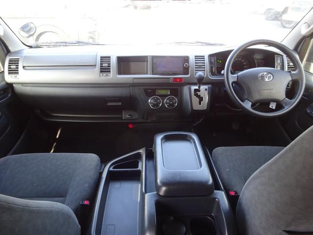 ハイエースワゴン GL 買取直販/ユーザー買取車/10人乗り/フルセグナビ/バックカメラ/Bluetooth対応/ETC/LEDテール/リクライニング加工/フロントバンパーガード/デイトナ16インチSW/AC100V電源//(37枚目)