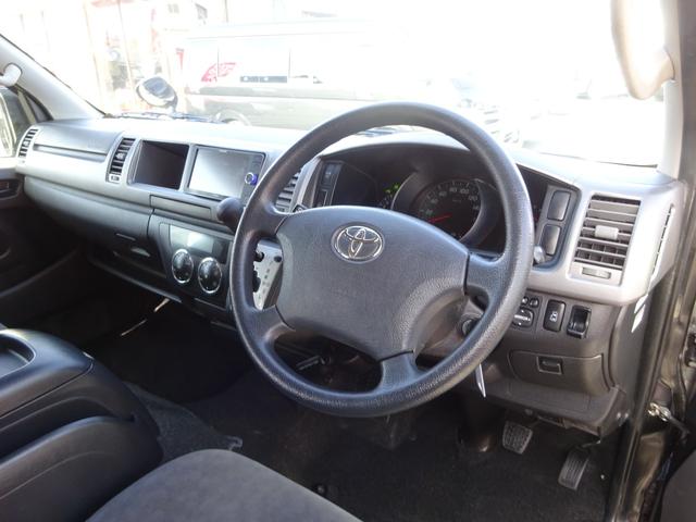 ハイエースワゴン GL 買取直販/ユーザー買取車/10人乗り/フルセグナビ/バックカメラ/Bluetooth対応/ETC/LEDテール/リクライニング加工/フロントバンパーガード/デイトナ16インチSW/AC100V電源//(38枚目)