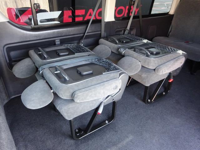 ハイエースワゴン GL 買取直販/ユーザー買取車/10人乗り/フルセグナビ/バックカメラ/Bluetooth対応/ETC/LEDテール/リクライニング加工/フロントバンパーガード/デイトナ16インチSW/AC100V電源//(61枚目)