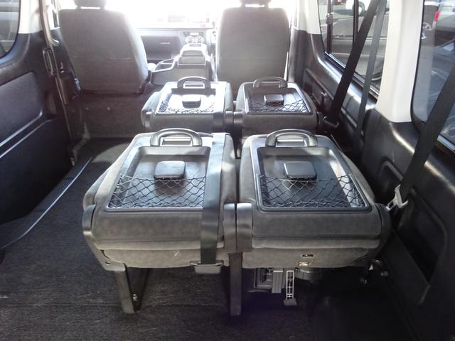 ハイエースワゴン GL 買取直販/ユーザー買取車/10人乗り/フルセグナビ/バックカメラ/Bluetooth対応/ETC/LEDテール/リクライニング加工/フロントバンパーガード/デイトナ16インチSW/AC100V電源//(62枚目)