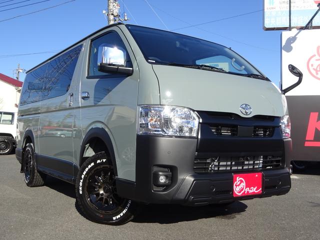 ハイエースバン ロングスーパーＧＬ　未登録新車／２０周年アニバーサリー／アーバンカーキ色／４１５サファリフルエアロ／サファリ１６インチＡＷ／サファリフェンダー／両側パワースライドドア／パノラミックビューモニター／デジタルインナーミラー／（12枚目）