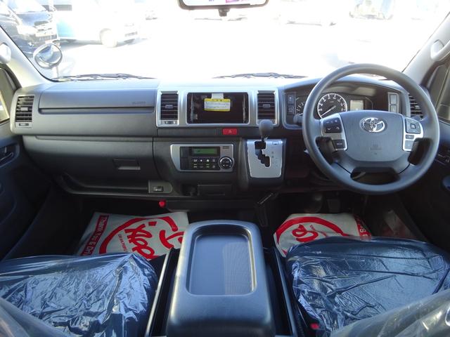 ハイエースバン ロングスーパーＧＬ　未登録新車／２０周年アニバーサリー／アーバンカーキ色／４１５サファリフルエアロ／サファリ１６インチＡＷ／サファリフェンダー／両側パワースライドドア／パノラミックビューモニター／デジタルインナーミラー／（43枚目）