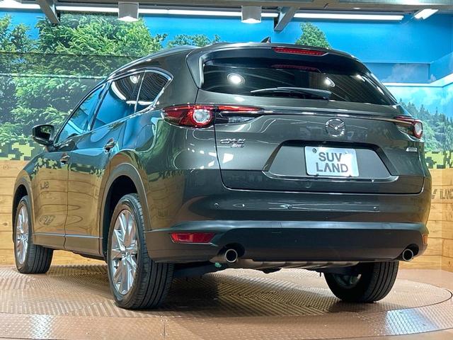 ＣＸ－８ ２５Ｔ　プロアクティブ　禁煙車　後席モニター　全周囲カメラ　６人乗り　ルーフレール　レーダークルーズ　ブラインドスポットモニター　純正ＳＤナビ　シートヒーター　ＬＥＤヘッド　ＥＴＣ　電動リアゲート　純正１９ＡＷ（27枚目）
