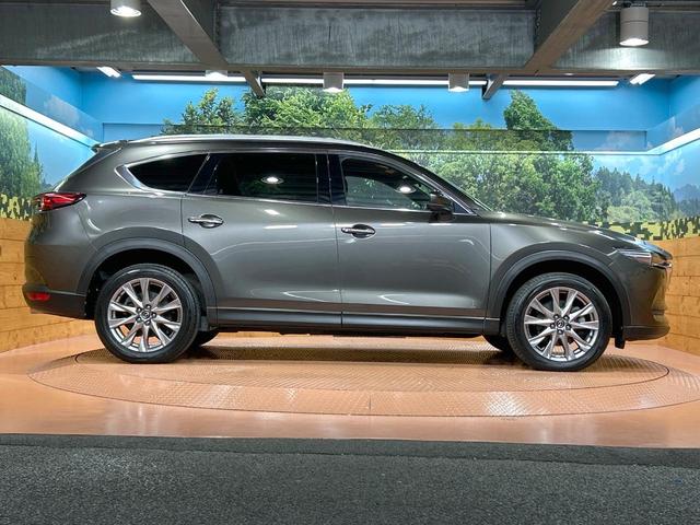 ＣＸ－８ ２５Ｔ　プロアクティブ　禁煙車　後席モニター　全周囲カメラ　６人乗り　ルーフレール　レーダークルーズ　ブラインドスポットモニター　純正ＳＤナビ　シートヒーター　ＬＥＤヘッド　ＥＴＣ　電動リアゲート　純正１９ＡＷ（28枚目）