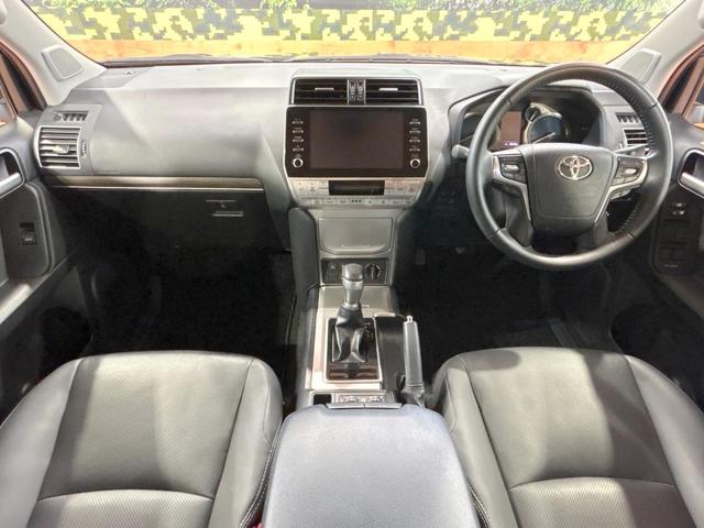 ランドクルーザープラド ＴＸ　Ｌパッケージ　マットブラックエディション　禁煙車　サンルーフ　９型ディスプレイオーディオ　全周囲カメラ　レーダークルーズ　シートベンチレーション　パワーシート　クリアランスソナー　ＬＥＤヘッド　ＥＴＣ　ブラインドスポットモニター（2枚目）
