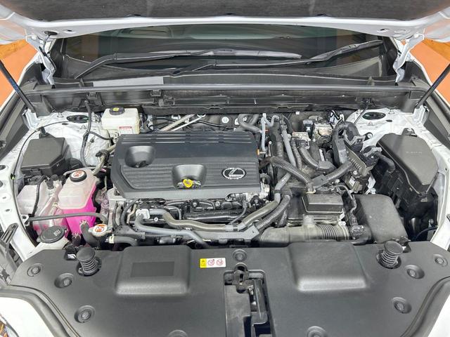 NX NX350h Fスポーツ 禁煙 パノラマルーフ 14型ディスプレイオーディオ 全周囲カメラ ヘッドアップディスプレイ ブラインドスポットモニター デジタルインナーミラー オレンジキャリパー 黒革 電動リアゲート ETC(18枚目)