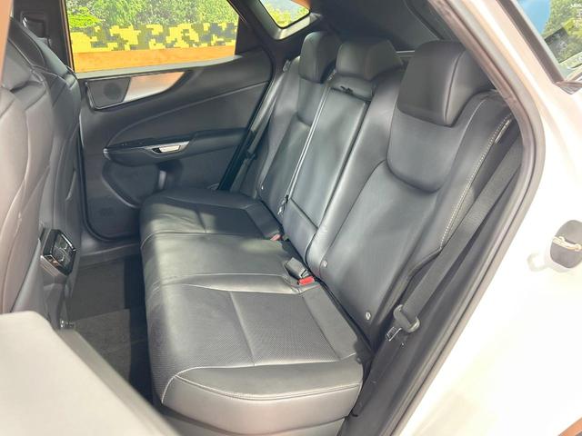 NX NX350h Fスポーツ 禁煙 パノラマルーフ 14型ディスプレイオーディオ 全周囲カメラ ヘッドアップディスプレイ ブラインドスポットモニター デジタルインナーミラー オレンジキャリパー 黒革 電動リアゲート ETC(28枚目)