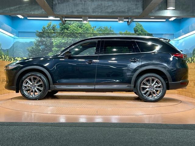 ＣＸ－８ ２５Ｓ　Ｌパッケージ　禁煙車　全周囲カメラ　１０型ナビ　フルセグ　本革シート　ブラインドスポットモニター　電動リアゲート　クリアランスソナー　レーダークルーズ　ルーフレール　ＬＥＤヘッドライト　純正１９インチＡＷ　ＥＴＣ（33枚目）
